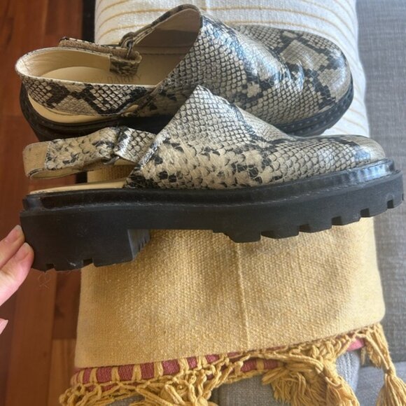 Poppy barley size 10 lug mules - Picture 1 of 2